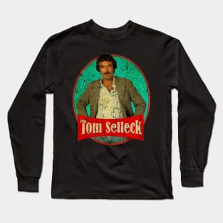 Tom Selleck is the Daddy Vintage Long Sleeve T-Shirt